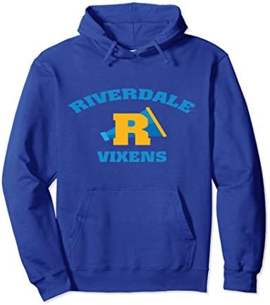 Unisex Riverdale Vixens Cheerleader Hoodie Large Royal Blue