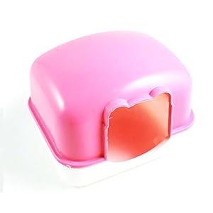 Pet Da.Wa in plastica rigida, motivo: cucciolo di cane con cuccia morse fissabili House