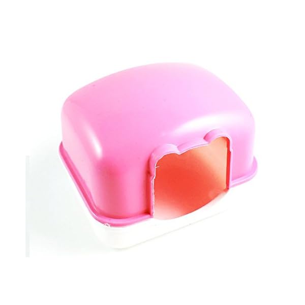 Pet Da.Wa in plastica rigida, motivo: cucciolo di cane con cuccia morse fissabili House