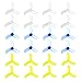GEMFAN 24pcs 2040 3-Blade Propellers 2.0 Inch Triblade Props Compatible with 0804 0806 1103 1104 1105 6200-10000KV FPV Mini Racing Motors