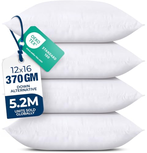 Utopia Bedding Throw Pillow Inserts Set of