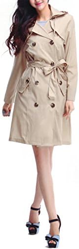 Women's Pardon My Trench Raincoat Jacket (Mosaics(Chest:43In))…
