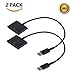 2 Pack of 8 pin Lightning to 30 pin Charge & Sync Cable Adapter Converter for Apple iPhone 6/6 Plus/5s/5c/5/4s/4/3/3G ,iPad and iPod (Black)