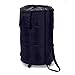 Honey-Can-Do HMP-01454 Deluxe Nylon Pop Up Clothing Hamper on Wheels Black 27 inches x 18.5 inches,Large