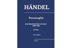Händel: Passacaglia: from Harpsichord Suite in G minor (HWV 432) for Piano (Sheet Music)