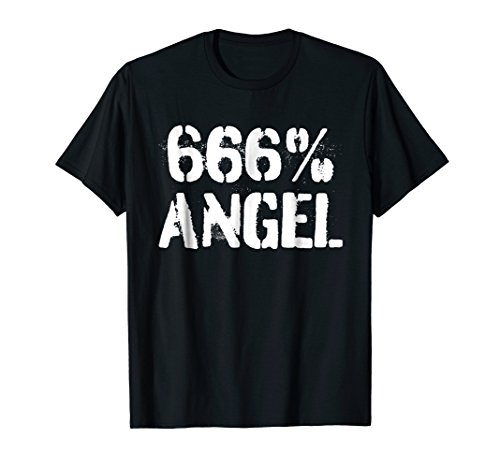 666% Angel Satanic Punk Goth T-Shirt