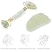 LeiCare Jade Roller and Gua Sha - Face Massager Roller for Wrinkles, Eye Puffiness, Anti Aging Treatment