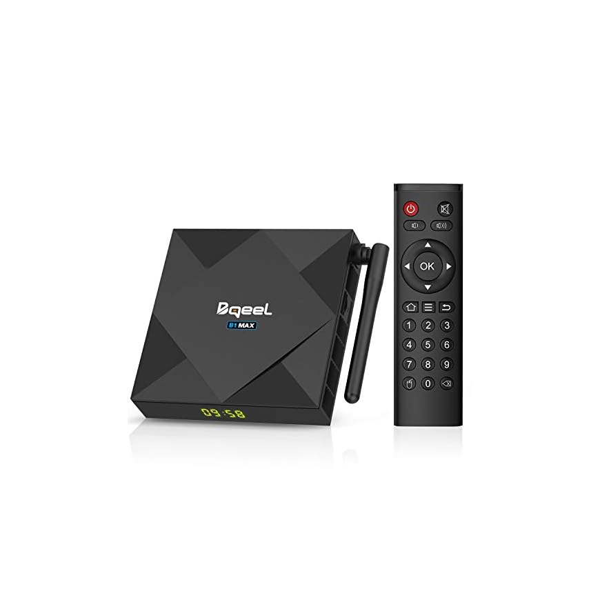 Android TV Box Bqeel Android 10.0 TV Box 【4GB+64GB】 Allwinner H616 64