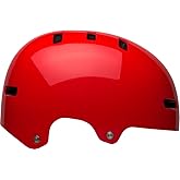 Bell Local Adult BMX Bike Helmet - Gloss Crimson (2024), Large