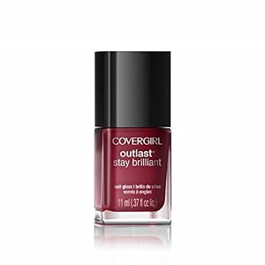 Image of COVERGIRL Outlast Stay Brilliant Nail Gloss Forever Festive 185, .37 oz (packaging may vary)