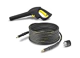 Karcher Replacement Trigger Hose Spray Gun & 25-Feet Hose Set for Karcher Electric Power Pressure Washers