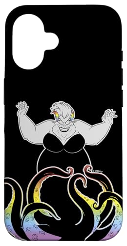 Disney The Little Mermaid Ursula Rainbow Tentacles Case for iPhone 16