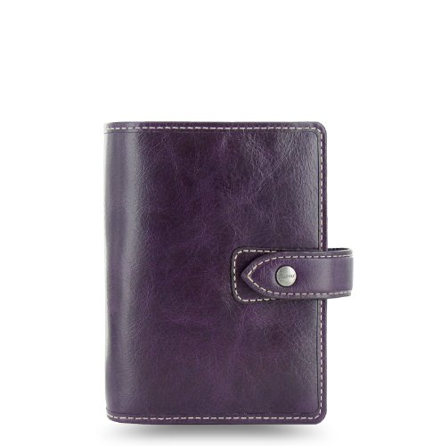 Filofax 2017 pocket organizer, leather, malden purple, …