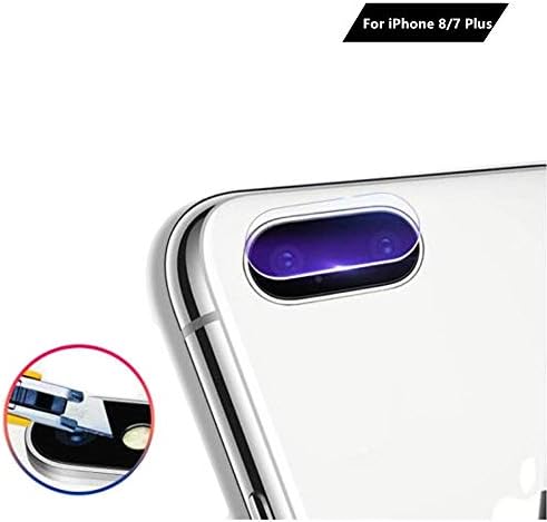 iPhone 7 Plus/8 Plus Rear Camera Lens Protector, PRODELI HD Clear Ultra Thin Protective Film Tempered Glass Cover Guard for iPhone 7Plus/iPhone 8 Plus (2 Pack)