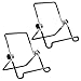 Moko Foldable Tablet Stand, 2 Pack Adjustable Metal Holder for 9-12.9