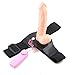 Y-NOT Sex Toys Strap on Dildo Wearable Harness Realistic Penis Long Silicone Dildo Hollow Penis Adjustable Vibrating Masturbator for Female Male Couple Women Lesbian Sex Fun 7