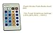 Xking IRC240-S 24 Key IR Remote Led Dimmer Controller for 5050 3528 5630 Single Color Flexible Led Strip Rope lights Dimmer，12v 6a,DC5.52.1mm port