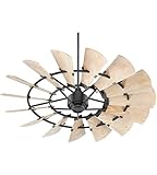 Quorum 196015-69 | Windmill Outdoor Fan (Damp) - 15