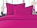 Elegant Comfort 1500 Premier Wrinkle,Fade and Stain Resistant 4-Piece Bed Sheet Set, Deep Pocket, Queen Hot Pink