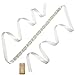 Remedios Beaded Wedding Belt Rhinestone Bridal Belt Bridesmaid Sash Women Dress Accessories, Ivory