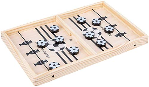 JABA’S® Sling Puck Game,Fast Portable Table Board Game for Kids and Adults, Tabletop Slingshot Games Toys for Boys and Girls, Desktop Sport Board Game for All Age Group Toy Review India (Iknoor World )