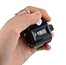 MROCO Hand Tally Counter 4 Digit Display Tally Counter Mechanical Palm Click Counter Count Clicker Hand Held Counter Clicker for Sport Stadium Coach Casino and Other Event (Pack of 6 PCS Black)
