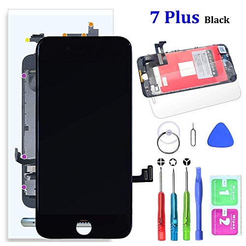 SZRSTH Compatible with iPhone 7 Plus Screen Replacement Black 5.5 Inch LCD Display with 3D Touch Screen Digitizer Frame Full Assembly Include Full Free Repair Tools Kit+Instruction+Screen Protector - Thumbnail 7