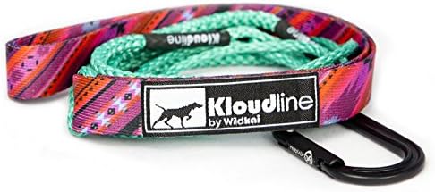 Wildkai Lightweight Kloudline Minimus Leash 4 or 6 Foot with Traffic Handle for Big or Small Dogs