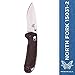 Benchmade - North Fork 15031-2 Knife, Drop-Point Blade, Plain Edge, Satin Finish, Wood Handle