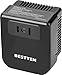 BESTTEN 1875W Step Down (220V to 110V) Voltage Converter Transformer and Travel Plug Adapter for UK/AU/US/EU/Asia, Gfit Pouch Included, Black