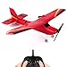 Sacow RC Airplane, Z50 2.4G 2CH Gyro RTF Remote Control Glider 350mm Wingspan EPP Micro Indoor RC Airplane (Red)