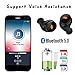 Bluetooth Earbuds Bluetooth Headphones 5.0 Version Touch Button Control Headset for Running Secure Fit Sweat-Proof and Water Resistant Custom Sound Music and Calls (Black)
