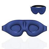 YIVIEW Sleep Mask for Women Men, 100% Blockout