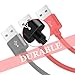 Charger Cable, 3Pack charger compatiable Phone(1.6FT 3FT 6FT)USB Syncing and Charging Cable Data Nylon Braided Cord Charger for PhoneX/8/8 Plus/7/7 Plus/6/6 Plus/6s/6s Plus (Red+Black+Red)