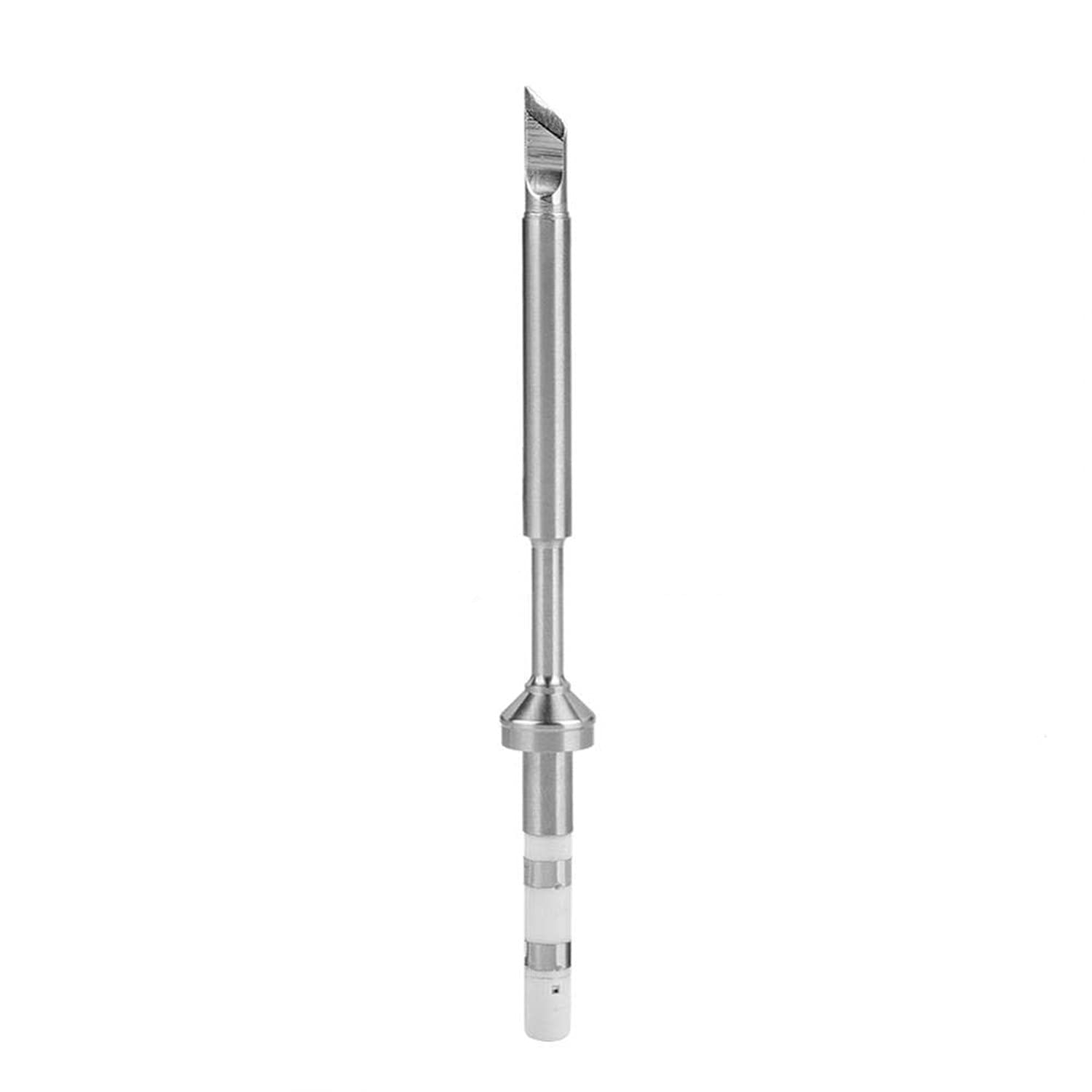 TOPINCN 7 Types Mini Stainless Steel Soldering Iron Tip Replacement for Ts100 Portable Outdoor Soldering Iron Kit (1Pc Ts-K Soldering Tip)