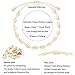 Hugitout Women's Natural Cowrie Shell Necklace, Handmade Shell Choker Adjustable Necklace Hawaii Beach Boho Jewelry