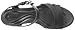 crocs Women's Leigh II Ankle Strap Wedge, Black/Black, 8 M US