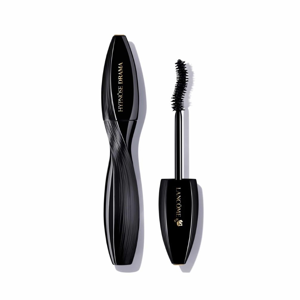 Lancôme Hypnôse Drama Extreme Volumising Mascara, Achieve Up to 17x Lash Volume & Up to 24 Hour Smudge-Free Wear, Nourishing 2% Bonding Complex & S-Shaped Brush, 01 Excessive Black, 8Ml