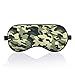 BYBART Camo Sleep Mask, Soft & Comfortable Eye Mask with Adjustable Head Strap Light Blocking Eye Cover for Kids Women Men