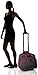 Baggallini Carryon Rolling Travel Tote, Charcoal, One Size