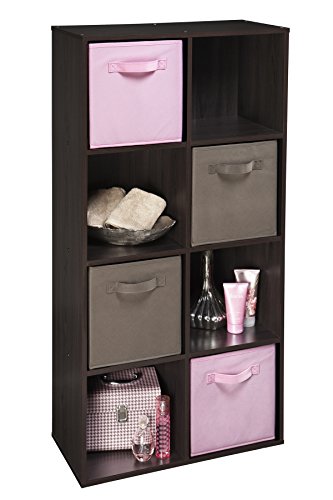 Closetmaid 1468 Cubeicals Fabric Drawers Pink 2 Pack Import It All