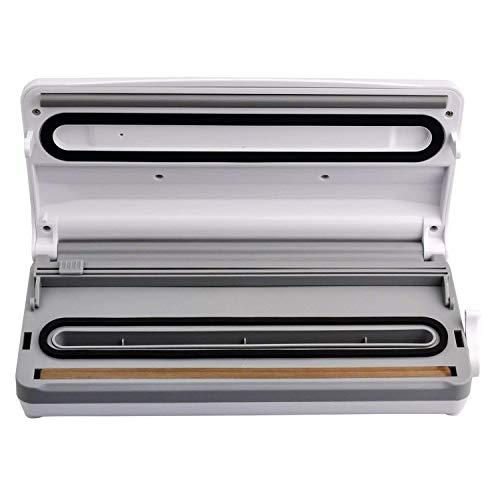 Vacuum Sealer Machine,CamKing VS-2150A Compact Automatic Vacuum Sealing System with Bags -White (VCM-01)