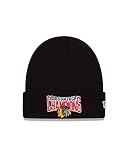 NHL Chicago Blackhawks Stanley Cup Champions Cuff Knit Beanie, One Size, Black