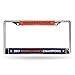 Rico Tag Express MLB Houston Astros 2017 World Series Chrome Metal License Plate Frame 6