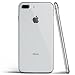 totallee iPhone 8 Plus Case, Thinnest Cover Premium Ultra Thin Light Slim Minimal Anti-Scratch Protective TPU - for Apple iPhone 8 Plus The Scarf (Clear (Soft))