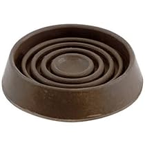 Shepherd Hardware 9077 1-3/4-Inch Round Rubber Furniture Cups, 4-Pack