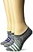 adidas Women's Superlite Super No Show Sock (3-Pair), Onix - Clear Onix Space Dye/Easy Green/Frozen Yellow, Medium, (Shoe Size 5-10)