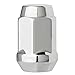 DPAccessories LCB3B8HC-CH04020 Chrome 14x1.5 Closed End Bulge Acorn Lug Nuts for Aftermarket Wheels 19mm x 20 Wheel Lug Nut