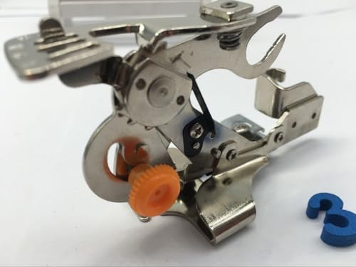 HONEYSEW Ruffler Foot for Singer Brother Juki Low Shank Sewing Machine (3 Style)