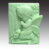 Longzang Angel Mold Craft Art Silicone Soap Mould Craft Molds DIY (S033)